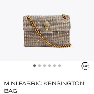 Kurt Geiger Gold and Brown Mini Bag